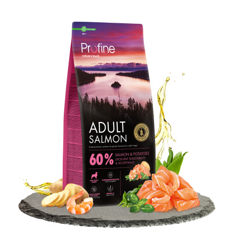 Сухий корм Profine Salmon and Potatoes для собак усіх порід, з лососем та картоплею, 12 кг