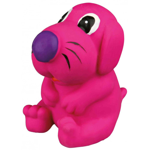 Игрушка Trixie Собака с пищалкой для собак, 8 см (латекс)