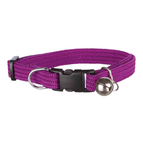 Нашийник Trixie Elastic для котів, нейлоновий з дзвіночком (кольори в асортименті)