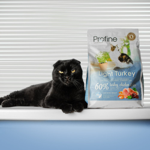 Сухий корм Profine Light для котів із зайвою вагою, з індичкою та куркою, 2 кг