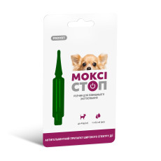 Антигельминтный препарат ProVET «Моксистоп» для собак до 4 кг (1 пипетка)
