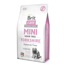 Сухий корм Brit Care GF Mini Yorkshire для йоркширських тер`єрів, з лососем та тунцем, 2 кг