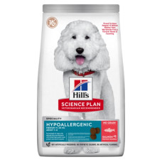 Сухий беззерновий корм Hill’s SP Adult Hypoallergenic Medium для собак середніх порід з лососем, 12 кг