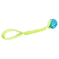 Игрушка Trixie Bungee Tugger с мячом для собак, 7/48 см (полиэстер)