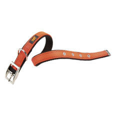 Нейлоновый ошейник для собак Ferplast Dual Colours CF25/53 Arancione