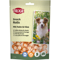 Ласощі Trixie Premio Chicken Cheese Rolls для собак, з куркою та сиром, 100 г