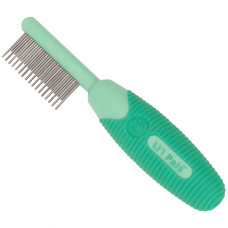 Гребінець для цуценят і собак малих порід Li l Pals Shedding Comb, Safari