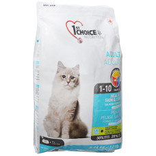 Сухий корм 1st Choice Adult Healthy Skin&Coat для котів з лососем, 5,44 кг