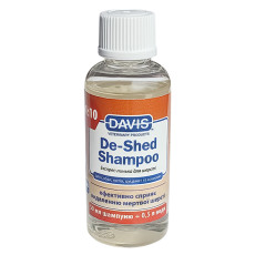 Шампунь Davis De-Shed Shampoo для полегшення линяння собак та котів, 50 мл