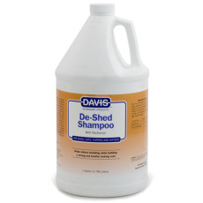 Шампунь Davis De-Shed Shampoo для полегшення линяння собак та котів, 3,8 л