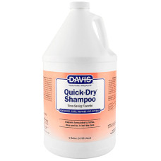 Шампунь Davis Quick-Dry для собак та котів швидке сушіння, 3.8 л