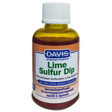 Антимікробний та антипаразитарний засіб Davis Lime Sulfur Dip для собак та котів, концентрат, 50 мл