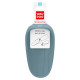 Поїлка-насадка на пляшку Waudog Silicone, 165х90 мм, сіра