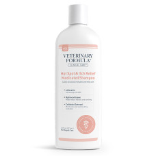 Veterinary Formula Clinical Care Hot Spot&Itch Relief Medicated Shampoo Антиалергенний шампунь для собак та котів знеболювальний та протизапальний, 473 мл