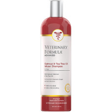 Veterinary Formula Advanced Oatmeal & Tea Tree Oil Shampoo Зволожуючий шампунь для собак, антимікробний та протизапальний, 473 мл