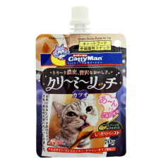 Вершкове пюре CattyMan Creamy Bonito з макрелю для котів