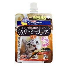 Вершкове пюре CattyMan Creamy Chicken з куркою для котів