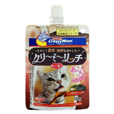 Вершкове пюре CattyMan Creamy Salmon з лососем для котів