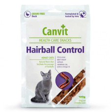 Canvit Hairball Control напіввологі функціональні ласощі для котів, 100 г