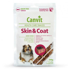 Canvit Skin & Сoat смачні ласощі для здорової шкіри та густої блискучої вовни, 200 г