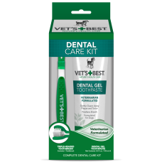 Набір для догляду за ротової порожниною VET`S BEST Dental Care Kit для зубів 103 мл