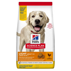 Сухий корм Hill`s S Canine Adult Large Breed Light для собак схильних до зайвої ваги великих порід з куркою, 14 кг