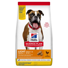 Сухий корм Hill`s SP Canine Adult Medium Breed Light для собак схильних до зайвої ваги середніх порід, з куркою, 14 кг