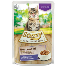 Влажный корм Stuzzy Cat Sterilized Turkey для стерилизованных котов с индейкой, 85 г
