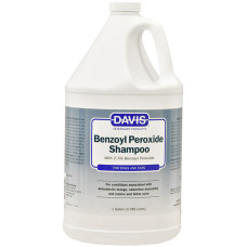 Шампунь Davis Benzoyl Peroxide Shampoo для собак та котів з демодекозом та дерматитами, 3,8 л