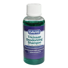 Дезодорирующий шампунь Davis Triclosan Deodorizing Shampoo с триклозаном для собак и котов, 50 мл