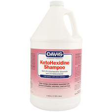 Шампунь Davis KetoHexidine Shampoo для собак та котів із захворюваннями шкіри, 3,8 л