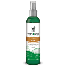 Спрей Vet`s Best Flea & Tick Spray от блох, клещей и москитов для собак, 236 мл