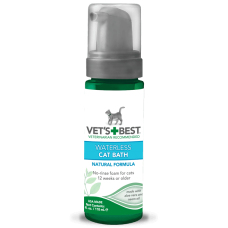 Миюча піна VET`S BEST Waterless Cat Bath експрес-чистка без води для котів 118 мл