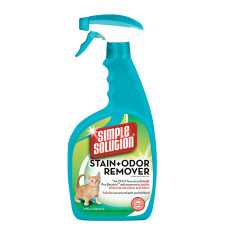 Засіб Simple Solution Cat Stain&Odor Remover для нейтралізації запахів та плям, 945 мл