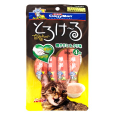 Рідкі ласощі CattyMan Tuna&Salmon з тунцем та лососем для котів