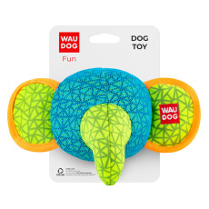 Іграшка для собак WAUDOG Fun, Слон, Ш 20 см, Д 14 см блакитний