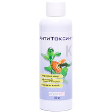 AQUAYER Антитоксин+К, 100 mL для підготовки води на 800 літрів