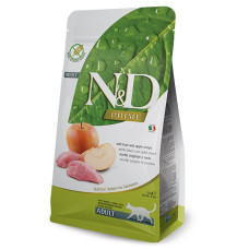 Беззерновий сухий корм Farmina N&D Grain Free Adult для котів, дикий кабан з яблуком, 5 кг