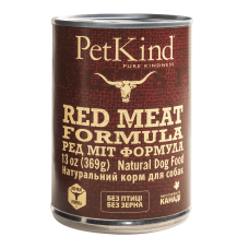 Вологий корм Petkind Red Meat Formula для собак із червоним м`ясом, 369 г