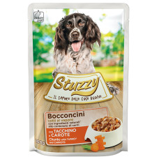 Вологий корм Stuzzy Dog Turkey Carrot для собак з індичкою та морквою, 100 г