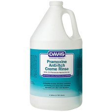 Кондиціонер Davis Pramoxine Anti-Itch Creme Rinse від сверблячки з 1% прамоксин гідрохлоридом для собак та котів, 3.8 л