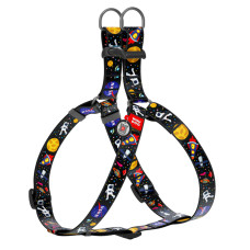 Шлея WAUDOG Nylon с рисунком NASA