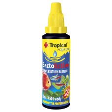 Препарат Tropical Bacto Active для запуску акваріума та підготовки біологічного середовища, 30 мл