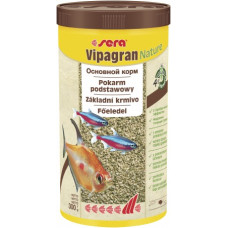sera Vipagran Nature сухий корм для всіх акваріумних риб, які харчуються у середніх шарах води, гранули, 1000 мл (300 г)
