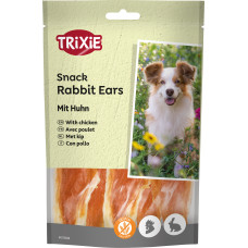 Ласощі Trixie Premio Rabbit Ears для собак, з кролячими вухами і курячим філе, 80 г