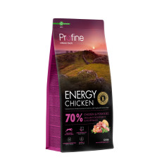 Сухой корм Profine Energy Chicken & Potatoes для активных собак всех пород, с курицей и картофелем, 12 кг