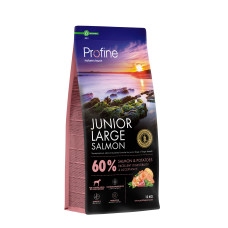 Сухой корм Profine Junior Large Salmon&Potatoes для щенков больших пород, с лососем и картофелем, 12 кг