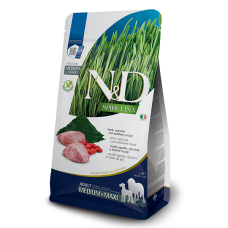 Сухий корм Farmina N&D Spirulina Lamb Adult Medium & Maxi з ягням, спіруліною та ягодами годжі, 7 кг