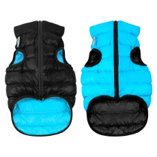 Курточка двобічна AiryVest, XS22, чорно-блакитна