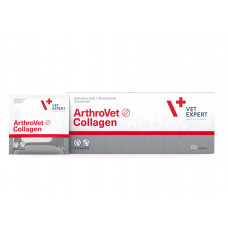 Vet Expert ArthroVet Collagen Пищевая добавка в период роста и для пожилых с остеоартрозом, 60 таб